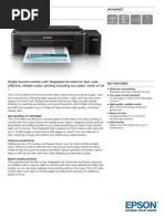 Epson L310 A4 Colour Single Function Ink Tank System Printer