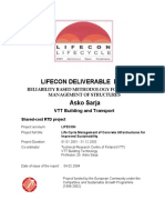Lifecon Deliverable D 2.1: Reliability Based Methodology For Lifetime Management of Structures