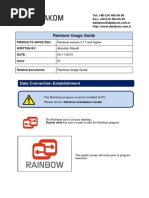 Rainbow Usage Guide: Data Connection Establishment