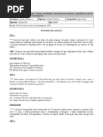 Modelo de roteiro de edição