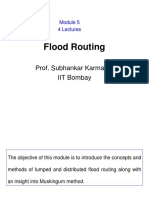 Lecture1-Flood Routing PDF