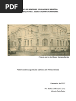 Lugares de Memória e de Guarda de Memória