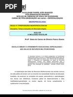 C - Texto - Aula 09 - A Inclusão Escolar