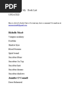 Download My Book List Updated  by Errischa SN34010717 doc pdf