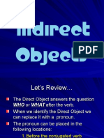 Indirect Object Pronouns - 09 10