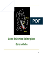 Generalidades Quimica Bioinorganica