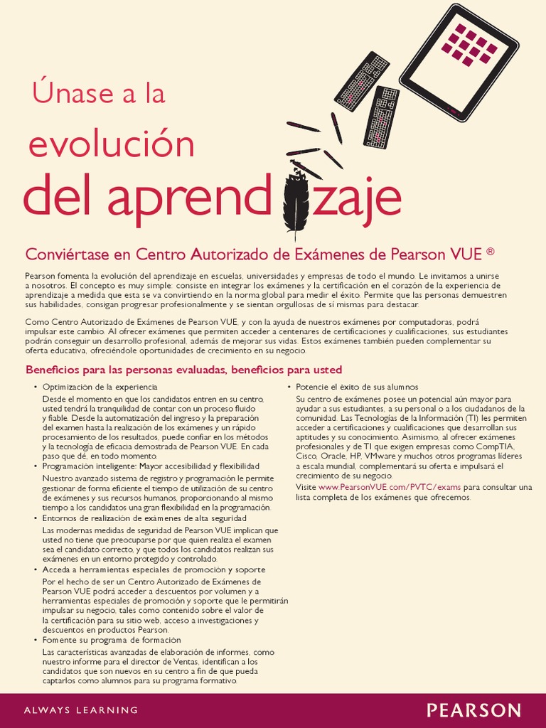 PVUE Test Center Spanish | PDF | Prueba (evaluación) | Internet