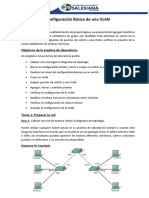 Configuración Básica de Una VLAN