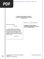 Download DRM Emergency Motion For Conditional Release  by RALLY SN340116924 doc pdf