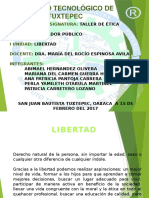 Taller de Etica (LIBERTAD)