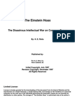 Retic - The Einstein Hoax - The Disastrous Intellectual War Onmon Sense (1997).pdf