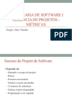 Métricas de Projetos de Engenharia de Software