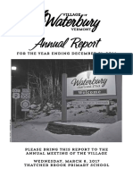 Waterbury Village Report 2016