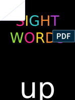 Dolch Sight Words Presentation Week 1
