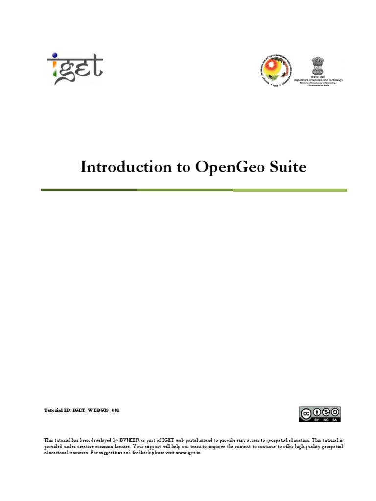 Introduction To Open Geo Suite | PDF | World Wide Web | Internet & Web