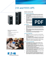 Eaton 9155 9355 15kVA Datasheet Rev C PDF