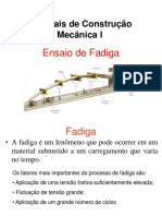 Ensaio de Fadiga PDF