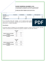 Analisis Evaluacion Tienda Escolar 2016 (2) 21 NOVIEMBRE