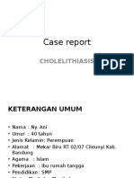 Case Report - Colycystitis