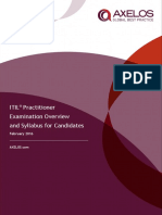 The ITIL Practitioner Certificate Syllabus PDF
