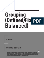Grouping Defined Fixed Balanced PDF