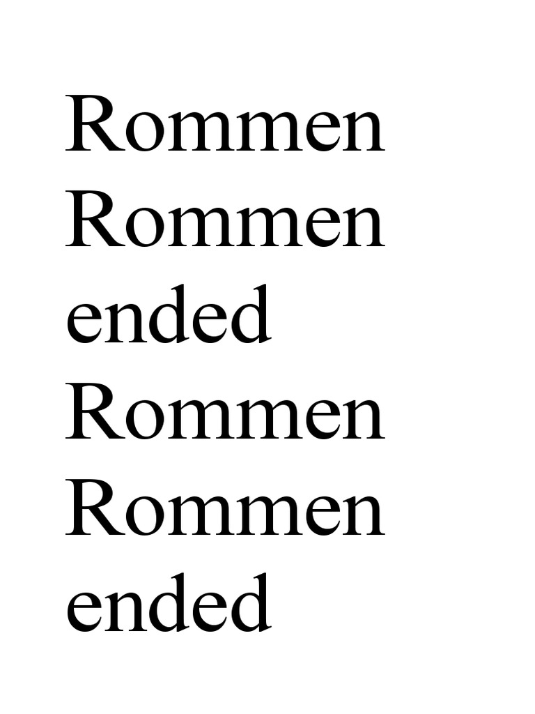 Rommen Rommen Ended Rommen Rommen Ended | PDF | Music Theory | Qualia
