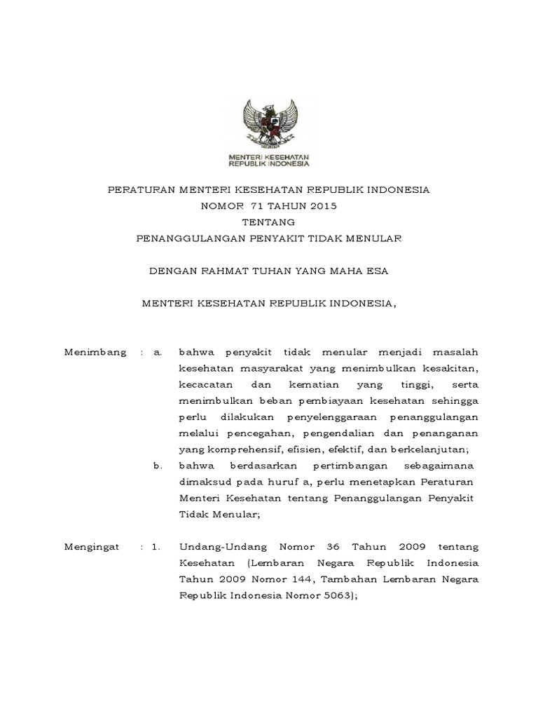 PMK_No._71_ttg_Penanggulangan_Penyakit_Tidak_Menular_