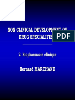 Cours B Marchand - Partie 2 - Biopharmacie Clinique