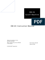 CM24 Instruction Manual February 2002 200-255