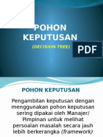 3) Pohon Keputusan