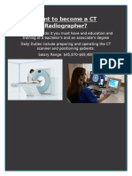 CT Radiographer