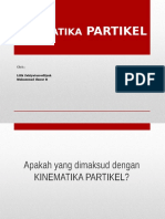 Kinematika Partikel