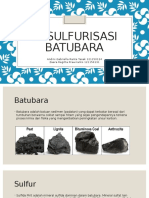 Desulfurisasi Batubara