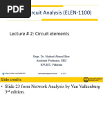 Linear Circuit Analysis (ELEN-1100)