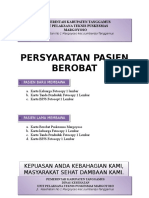 Persyaratan Berobat