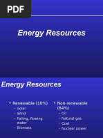 Energy Resources