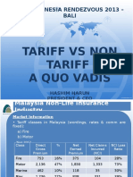 HASHIM HARUN - Tariff Vs Non Tariff A Quo Vadis
