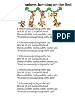 5 Little Monkeys PDF