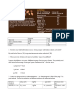 Nutrition Assigment