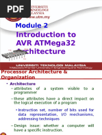 Module 2 AVR ATMega32 Architecture