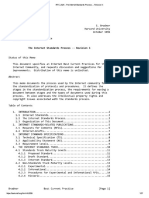 RFC 2026 - The Internet Standards Process -- Revision 3