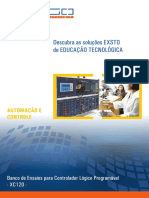 Automacao e Controle Xc120 Banco de Ensaios para CLP Schneider Twido Com Software Simulador