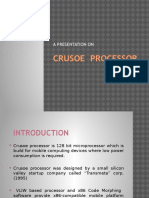 Crusoe Processor 2003