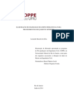 Elaboração de Diagramas de Limite Operacional Para Procedimentos de Içamento Offshore