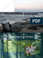 Dezechilibre Ecologice