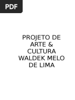 Projeto de Arte & Cultura