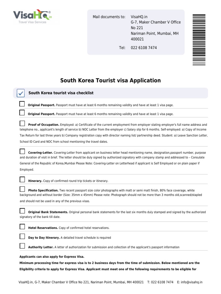 ministry of justice korea visa application