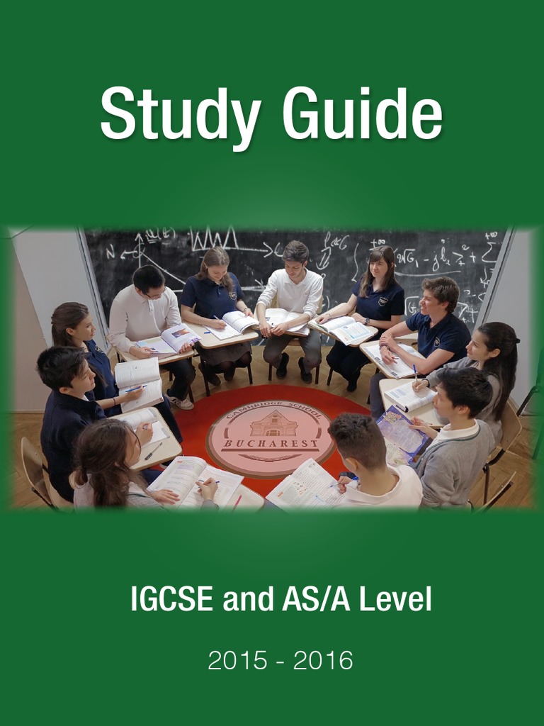 Study Guides IGCSE AS and A Level PDF | PDF | Gce Advanced Level ...
