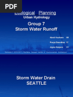 Ecological Planning Storm Water Runoff