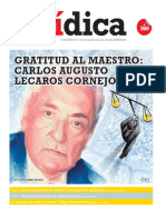 Gratitud Al Maestro: Carlos Augusto Lecaros Cornejo